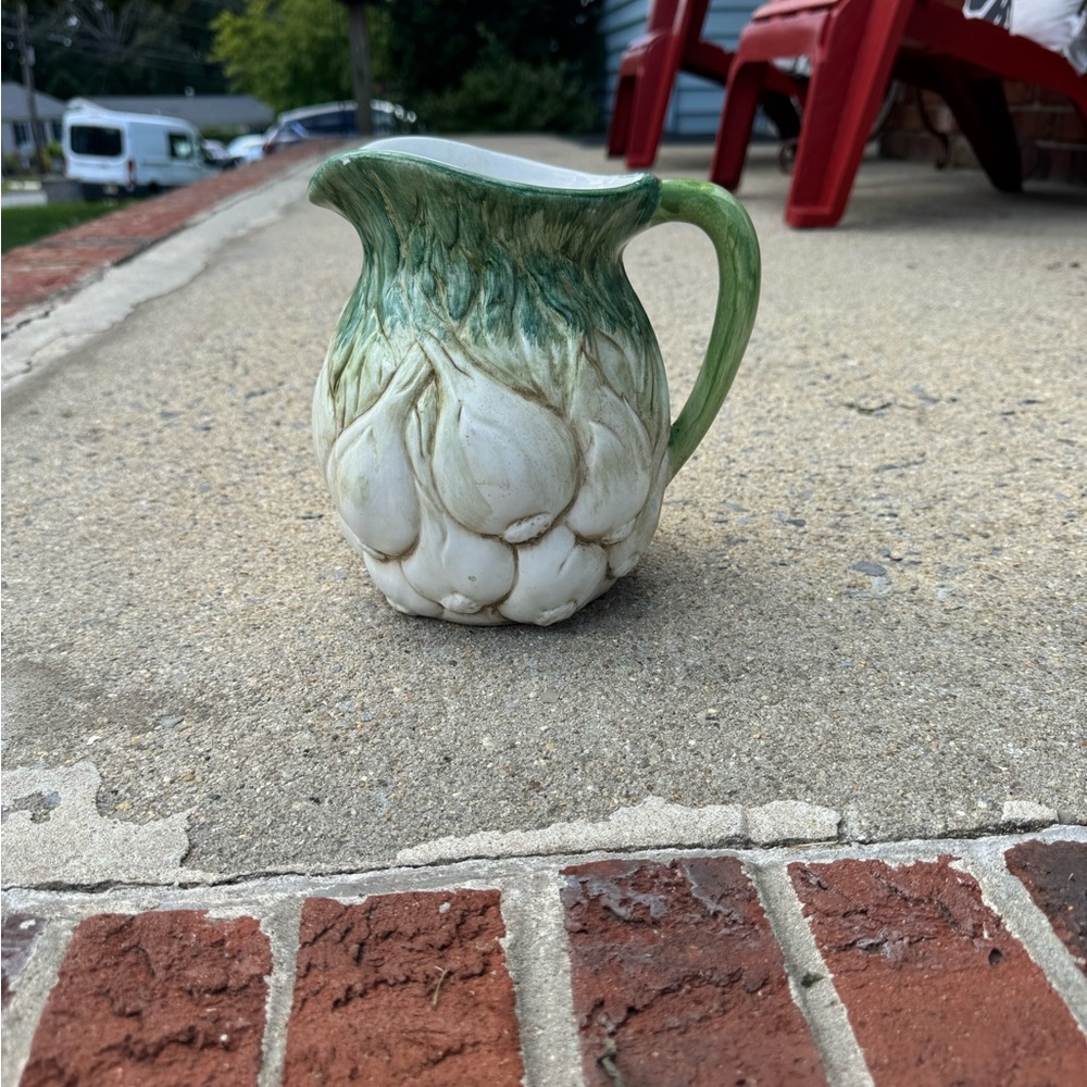 Vintage Garlic Bulb Pitcher